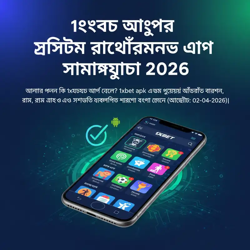 ১এক্সবেট অ্যাপের সিস্টেম রিকোয়ারমেন্টস ২০২৬